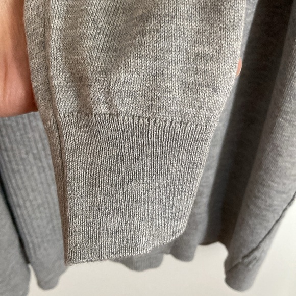 Love Ellie Samantha Rib Gray Cardigan. Size, S - Picture 5 of 8